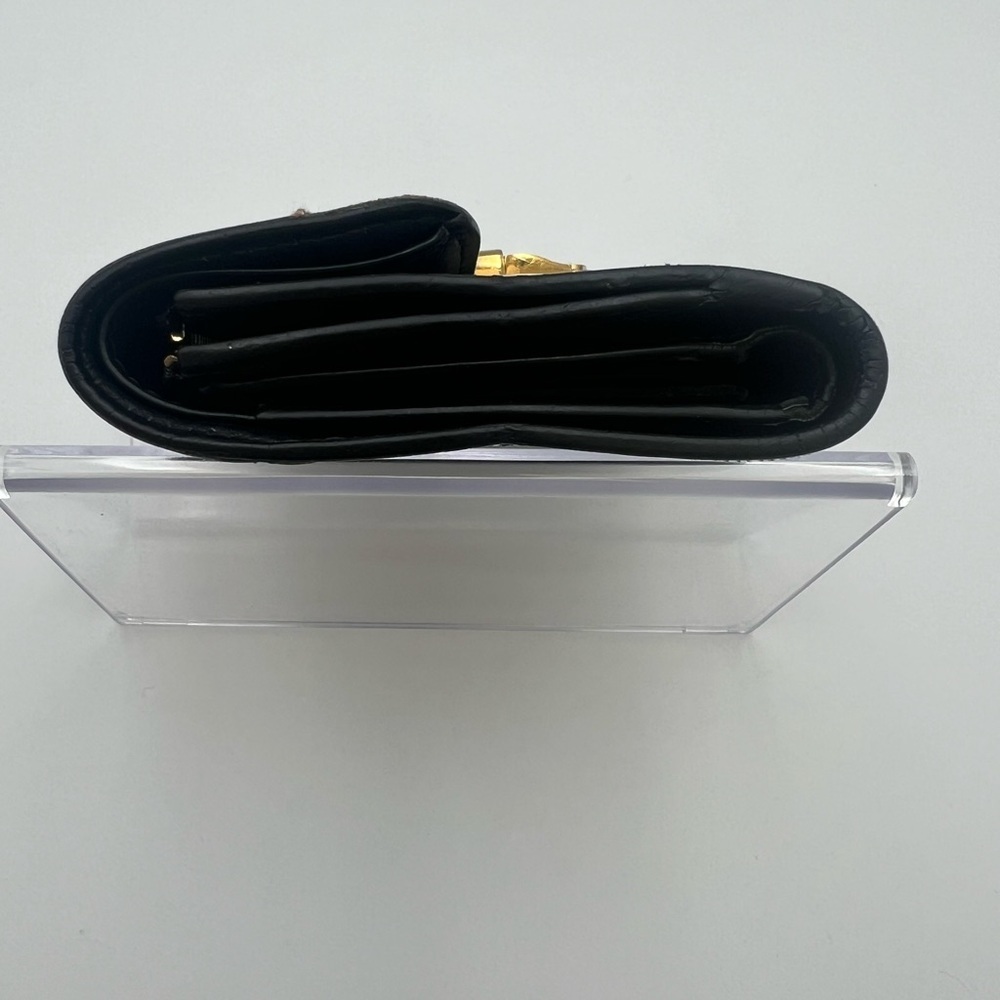 Louis Vuitton Monogram Wallet Vernis Cherry Wood Noir- LIKE NEW! - Picture 7 of 7